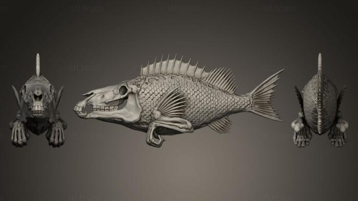 3D model FISHHead2 (STL)
